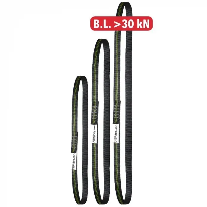 Buclă de ancorare, Vertiqual neagra LISKO, culoarea negru