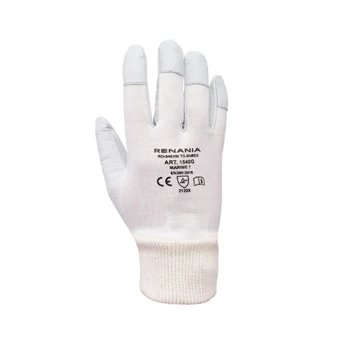 Manusi de protectie Renania Montone-1, culoarea alb, piele capra