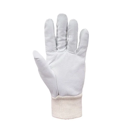 Manusi de protectie Renania Montone-1, culoarea alb, piele capra