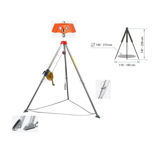 Trepied pentru ancorare Protekt TM-9