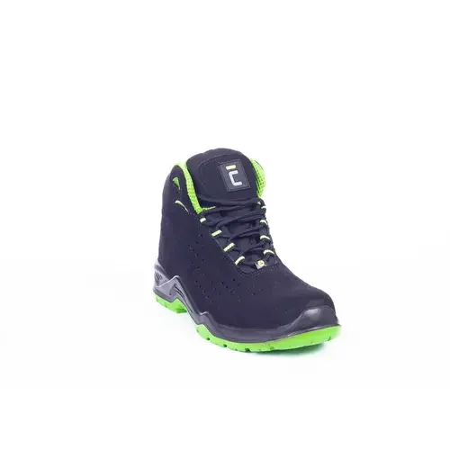 Bocanci de protectie, culoarea negru, Cerva, HALWILL MF ESD S1P SRC