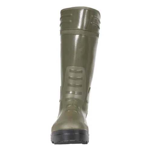 Cizme de lucru impermeabile apa-noroi O4, Welly Force, culoarea kaki