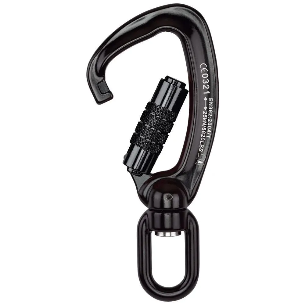 Carabinieră de siguranță din aluminiu, Vertiqual Nemo 180, culoarea negru