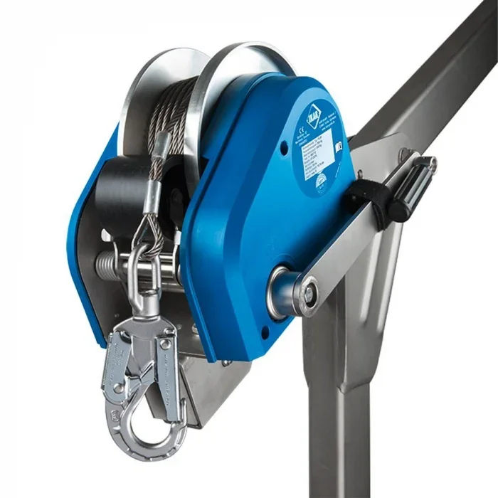 Troliu de salvare Vertiqual PLW, 30 m, inox