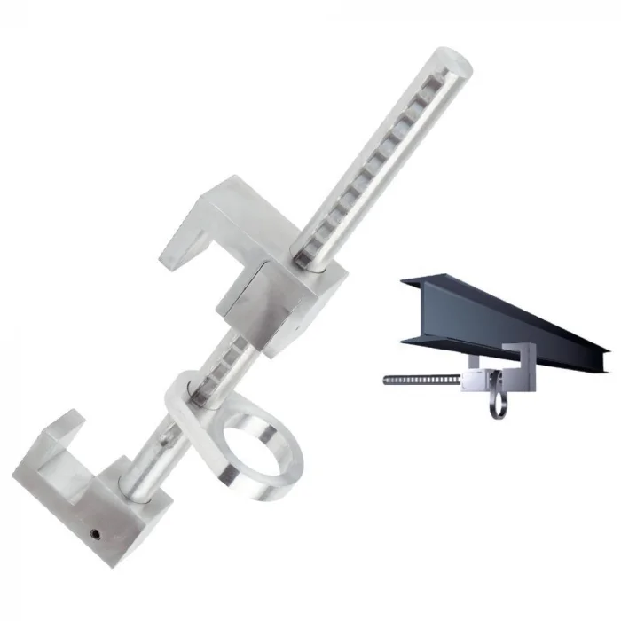 Dispozitiv de ancorare mobil pentru grinzi, aluminiu, Vertiqual YUKON