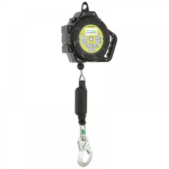 Opritor de cădere retractabil lungime 6-10 m Vertiqual CREW 250-HV