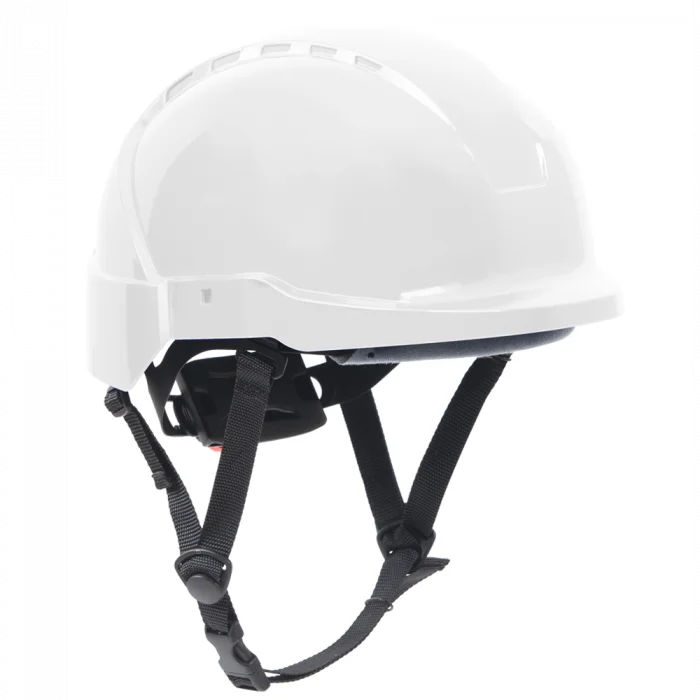 Cască de protecție alpinism utilitar Vertiqual ATRA, culoarea alb, lucru la inaltime, protectie electrica