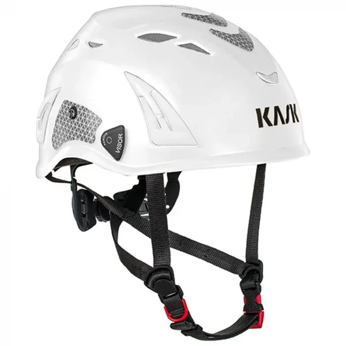 Cască de protectie alpinism reflectorizantă, culoarea lime, lucru la inlatime, Vertiqual SUPERPLASMA PL HI VIZ