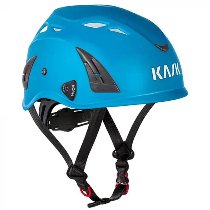 Casca de protecție alpinism, culoarea bleu, lucru la înălțime, Vertiqual PLASMA AQ