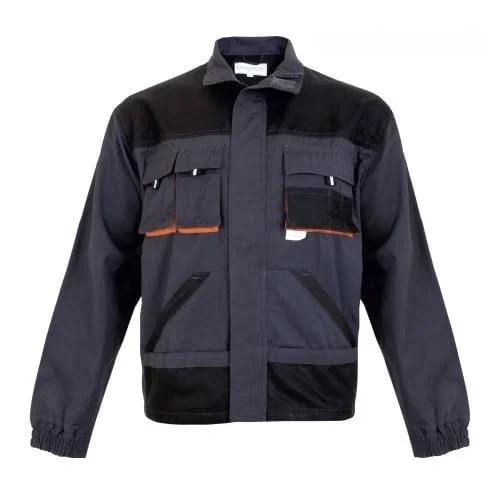 Jacheta de lucru Richard, culoarea antracit - tercot 65/35, 280g/mp