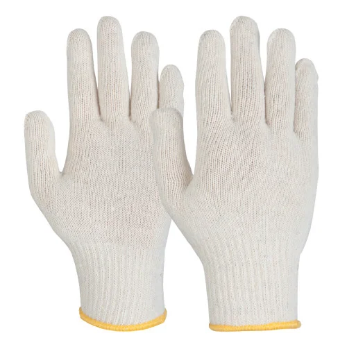 Manusi de protectie tricot mediu, culoarea bej, Renania 1005, set 12 perechi