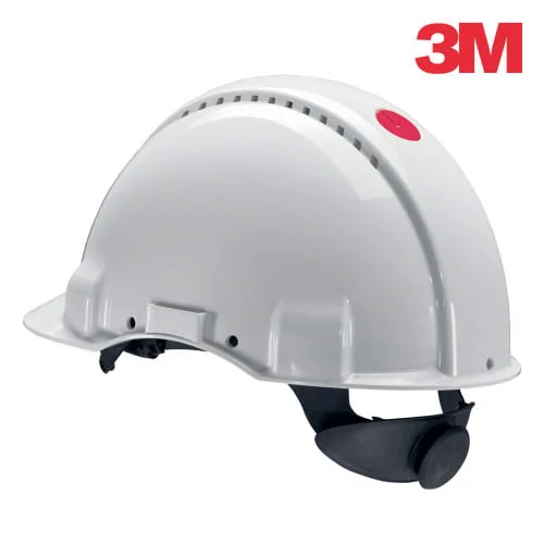 Casca de protectie 3M uvicator G3000, culoarea petrol, sistem de prindere cu rotita