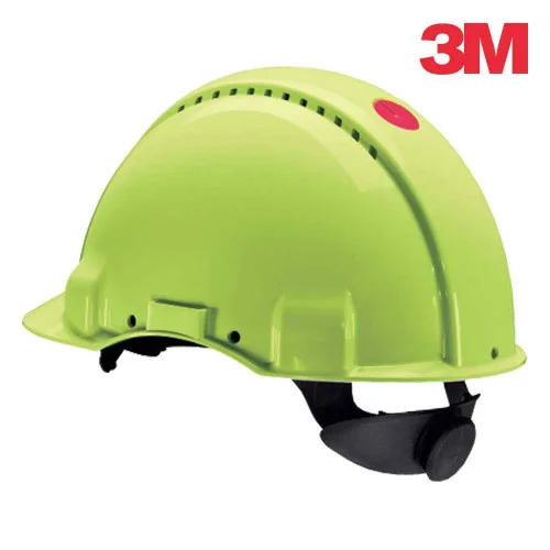 Casca de protectie 3M uvicator G3000, culoarea petrol, sistem de prindere cu rotita