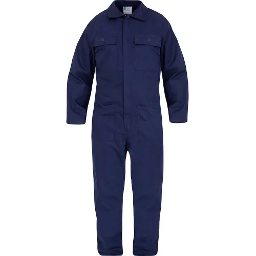 Combinezon de lucru P&P Jack, culoarea bleumarin, 100% bumbac, 240g/mp