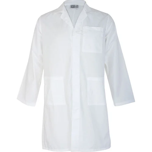 Halat subtire de lucru Renania Harry White, culoarea alb, 100% bumbac, 150g/mp