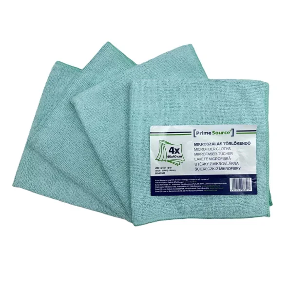 Set 4 lavete de microfibra, 40x40 cm, Prime Source