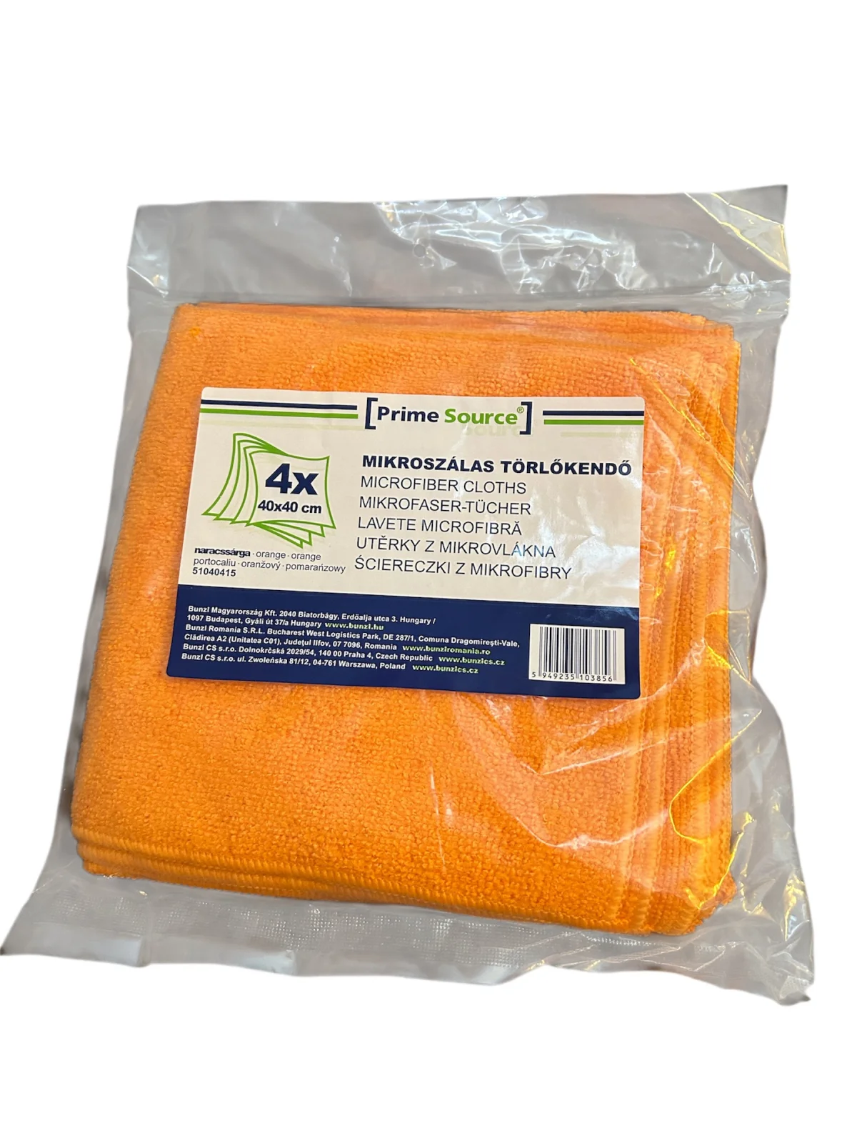 Set 4 lavete de microfibra, 40x40 cm, Prime Source