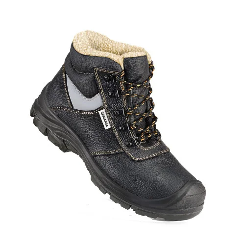 Bocanci de protectie cu bombeu compozit si lamela, New Ruian S3 CI SRC, culoarea negru