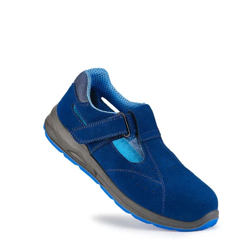 Sandale cu bombeu din compozit de protectie, S1 New Azure, culoarea albastru