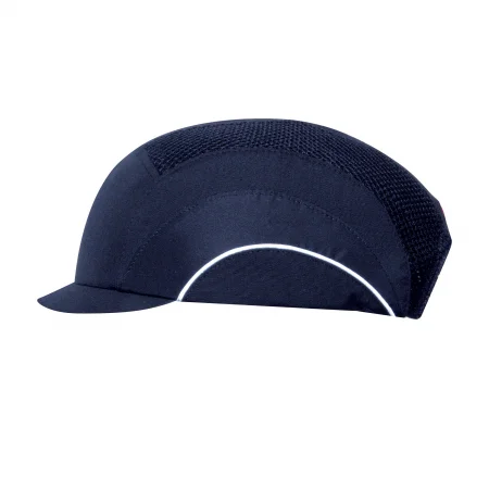 Sapca de protectie cu calota Jsp Hardcap, culoarea bleumarin, cozoroc 2.5cm