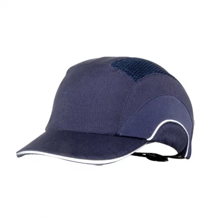Sapca de protectie cu calota Jsp Hardcap, culoarea bleumarin, cozoroc 5cm