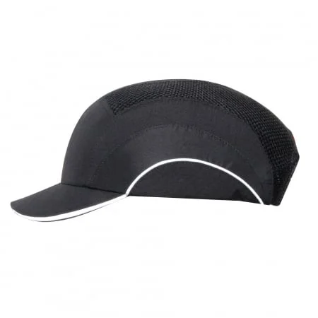 Sapca de protectie cu calota Jsp Hardcap, culoarea negru, cozoroc 5cm