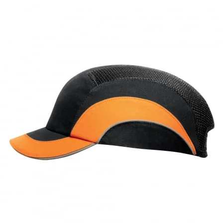 Sapca de protectie cu calota Jsp Hardcap, culoarea negru, cozoroc 5cm