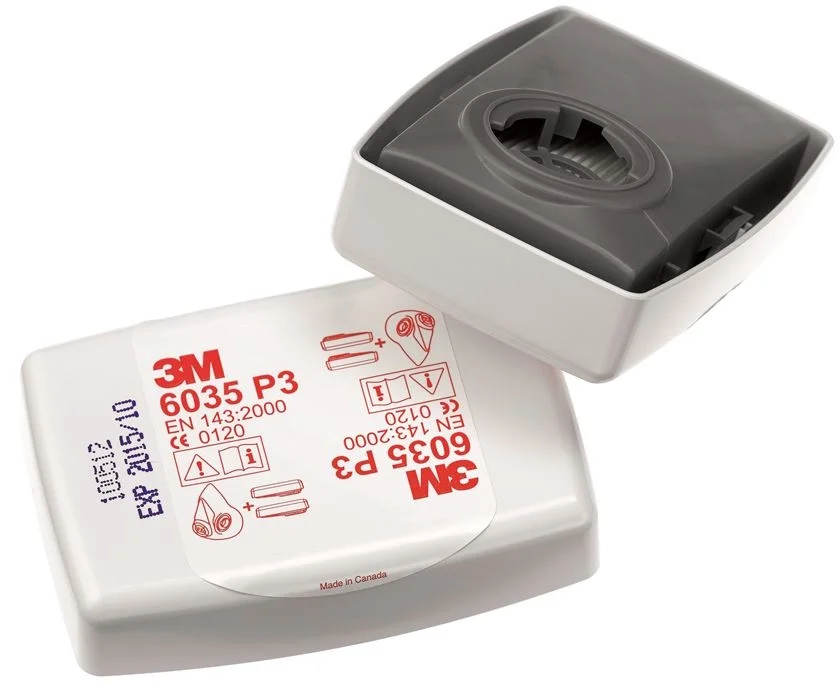 Filtre 3M 6035 P3R, culoarea alb, set 2buc