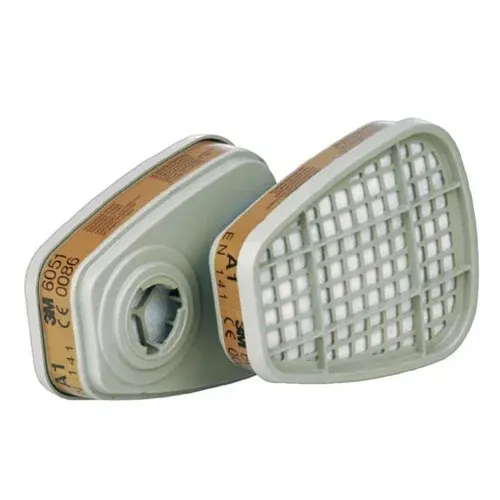 Filtru pentru mască de protecție respiratorie, 3M 6051 A1, culoarea gri