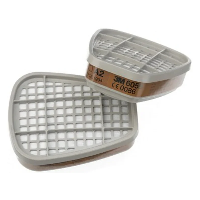 Filtre 3M 6055 A2, culoarea gri, pentru vapori organici, set 2buc