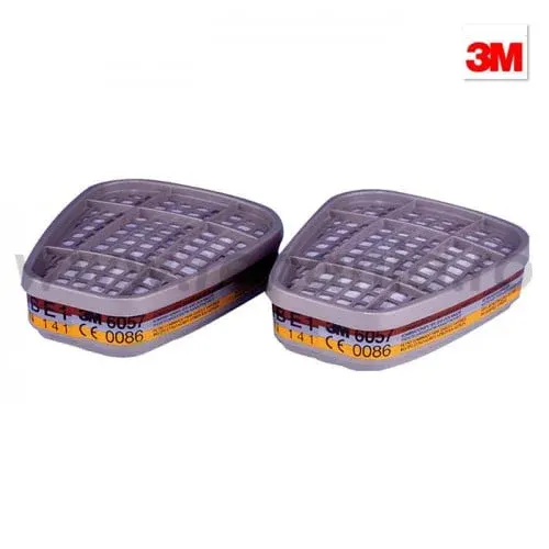Filtru pentru mască de protecție respiratorie, 3M combinate ABE1, culoarea gri