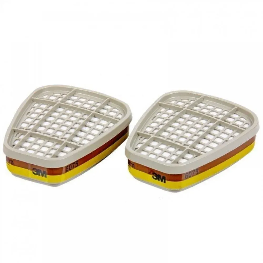 Filtru pentru mască de protecție respiratorie, 3M 6075 A1+folmaldehida organici, culoarea gri