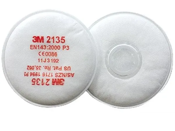 Filtru pentru mască de protecție respiratorie, 3M 2135, culoarea alb