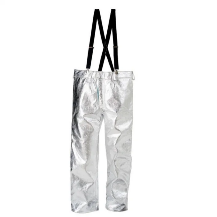 Pantaloni de protectie termica Giordani Giancarlo 04K, culoarea gri, aluminizati, cu bretele