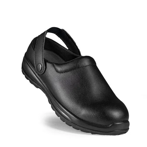 Saboti cu bombeu metalic culoarea negru, de protectie, SB SR, New Roslyn