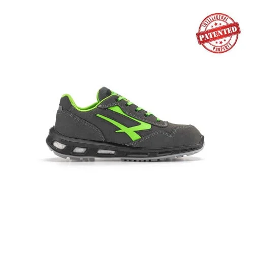 Pantofi de protectie U-Power YODA S3 CI ESD SRC, cu bombeu din aluminiu si lamela, culoarea negru