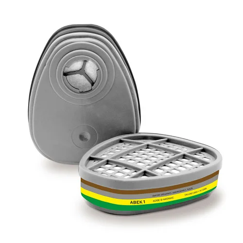 Filtre Renania LIBERTY ABEK1, culoarea gri, vapori organici si anorganici, gaze acide, amoniac