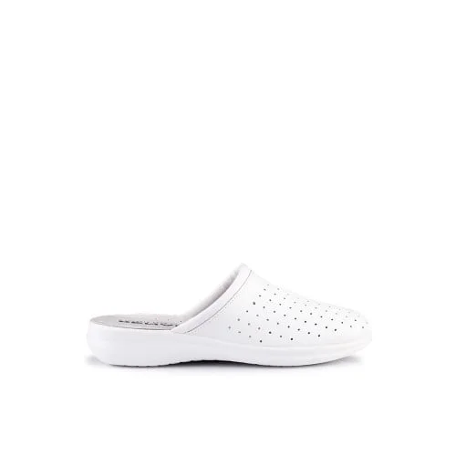 Saboti de lucru Renania Marabu, culoarea alb