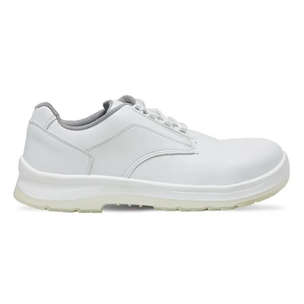 Pantofi cu bombeu din compozit de protectie, Biella S2, culoarea alb