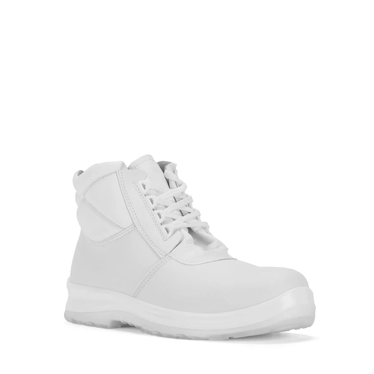 Bocanci de protectie S2 cu bombeu din compozit, Sixton Bergamo, culoarea alb