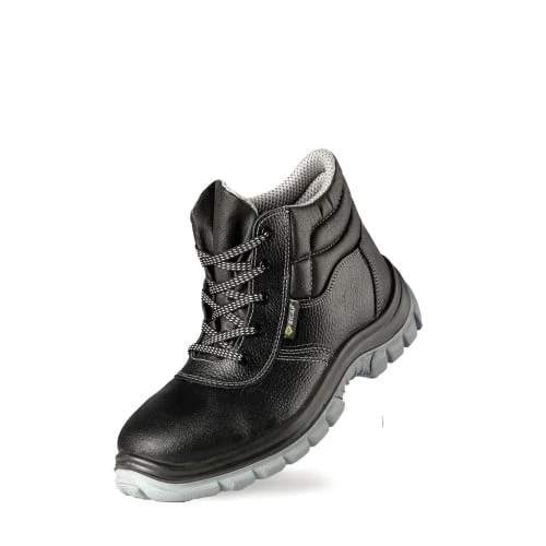 Bocanci cu bombeu si lamela S3, New Maranello, de protectie, culoarea negru