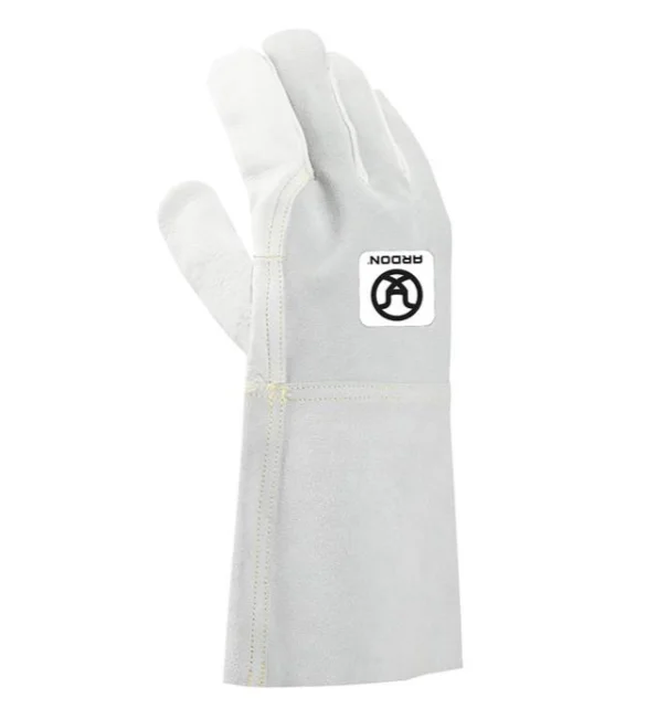 Manusi sudor de protectie piele spalt bovina, culoarea alb, Ardon COY