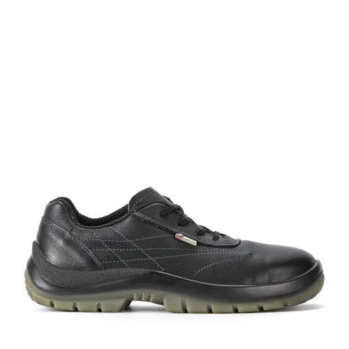 Pantofi cu bombeu si lamela Capri S3, de protectie, culoarea negru