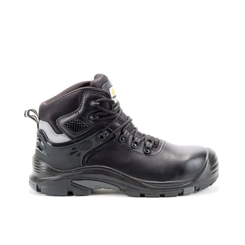 Bocanci de protectie Kerosene S3 HRO, cu bombeu din compozit si lamela, culoarea negru