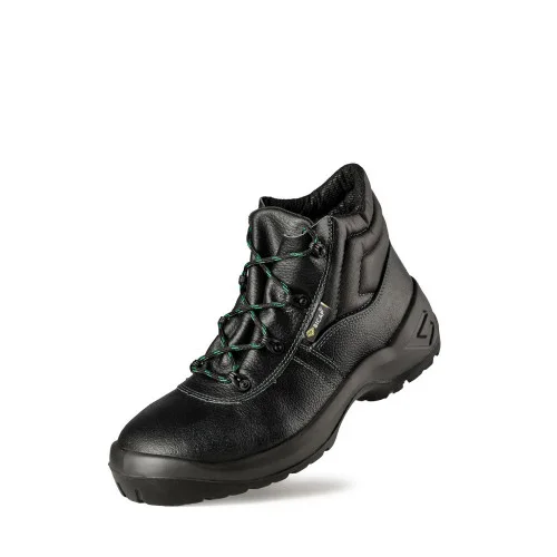 Bocanci de protectie New Riva S3, cu bombeu compozit si lamela, culoarea negru