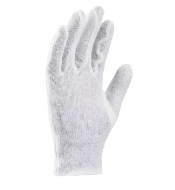 Manusi de protectie din bumbac Ardon KEVIN, culoarea alb, tricot fin