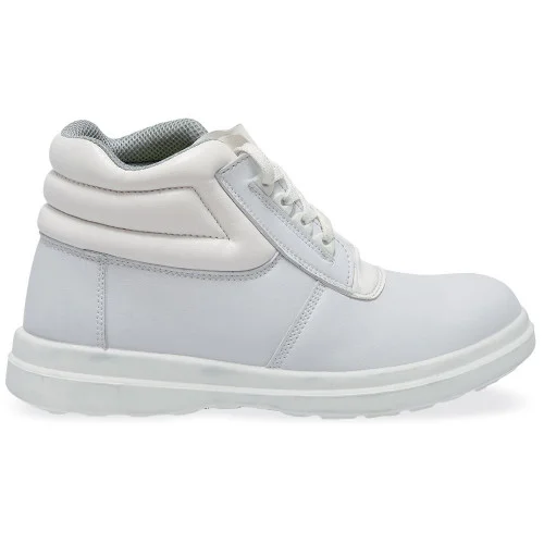 Bocanci de protectie impermeabili Renania Cedar S2 SRC cu bombeu metalic, culoarea alb