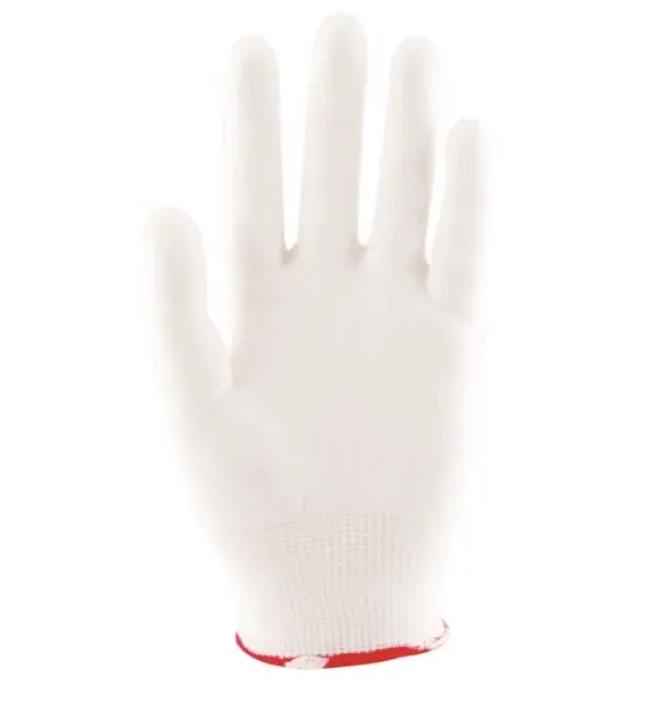 Manusi de protectie textile Ardon PROOF, culoarea alb, tricotate, poliester