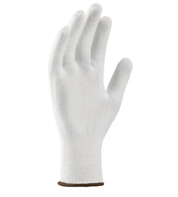Manusi de protectie textile Ardon PROOF, culoarea alb, tricotate, poliester
