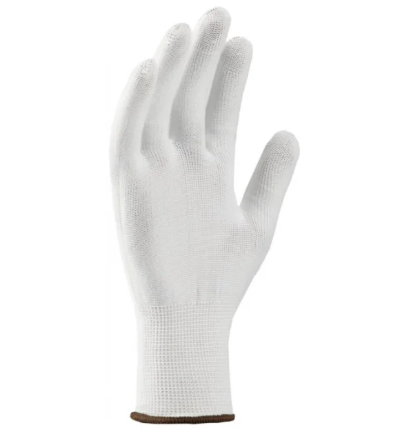 Manusi de protectie textile Ardon PROOF, culoarea alb, tricotate, poliester